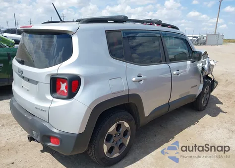 2016 Jeep Renegade Sport from USA, damaged, VIN ZACCJBAT9GPD60595